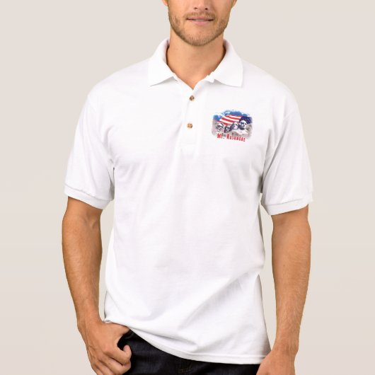 Der Mount Rushmore Polo Shirt (Vorderseite)