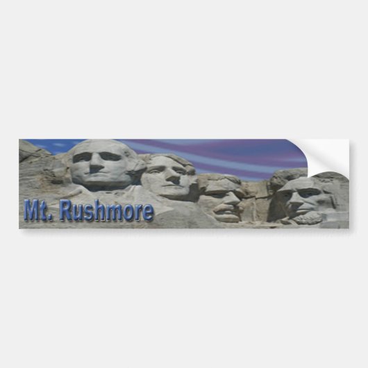 DER MOUNT RUSHMORE PRÄSIDENTEN AUTOAUFKLEBER (Vorne)