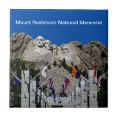 Der Mount Rushmore South Dakota Andenken Fliese (Vorderseite)