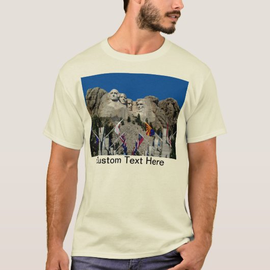 Der Mount Rushmore South Dakota Andenken T-Shirt (Vorderseite)