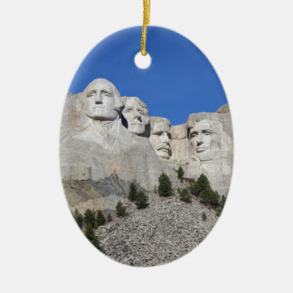Der Mount Rushmore South Dakota Präsidenten USA Keramikornament