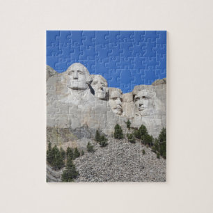 Der Mount Rushmore South Dakota Präsidenten USA Puzzle