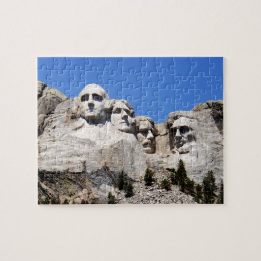 Der Mount Rushmore South Dakota Puzzlespiel Puzzle (Horizontal)
