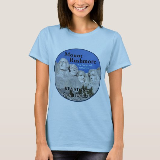 Der Mount Rushmore T-Shirt (Vorderseite)