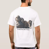 Der Mount Rushmore T - Shirt (Rückseite)