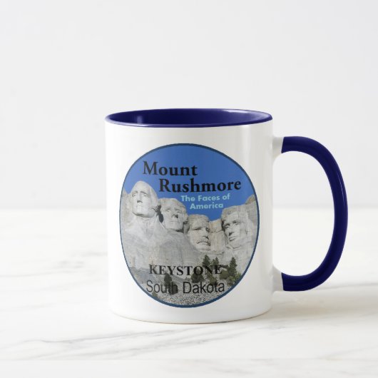 Der Mount Rushmore Tasse (Rechts)