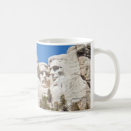 Der Mount Rushmore Tasse (Rechts)