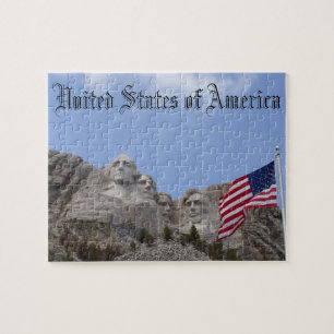 Der Mount Rushmore USA-Puzzlespiel Puzzle