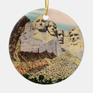 Der Mount Rushmore Verzierung Keramikornament