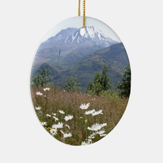 Der Mount Saint Helens Keramik Ornament (Rechts)