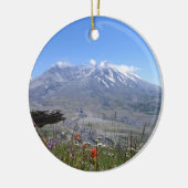 Der Mount Saint Helens Keramik Ornament (Links)