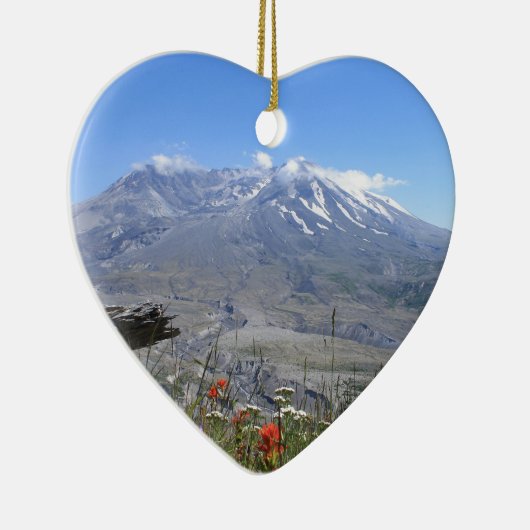 Der Mount Saint Helens Keramikornament (Rechts)