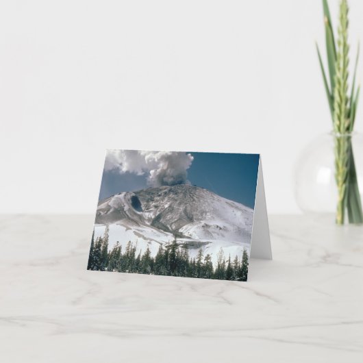 Der Mount Saint Helens - Vor-Eruption Karte (Vorderseite)