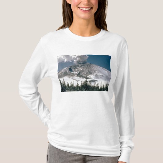 Der Mount Saint Helens - Vor-Eruption T-Shirt (Vorderseite)