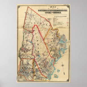Der Mount Vernon, E Chester, Pelham, New Rochelle, Poster