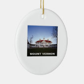der Mount Vernon gw Keramik Ornament (Rechts)