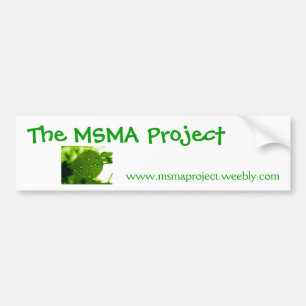 der msma Projekt bumber Aufkleber Autoaufkleber