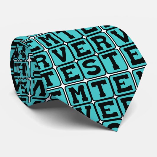 Der Mt Everest, der höchste Berg der Welt Krawatte (Gerollt)