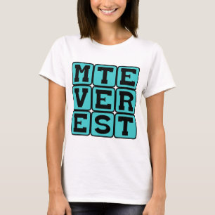 Der Mt Everest, der höchste Berg der Welt T-Shirt