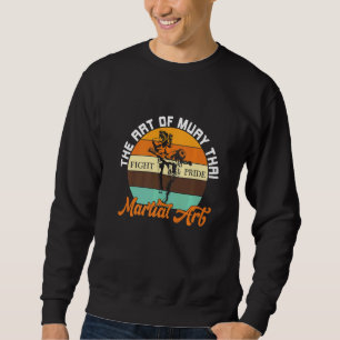 Der Muay Thai Boxing Mixed Martial Arts Sweatshirt