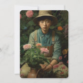 Der müde Gärtner (Vorderseite)