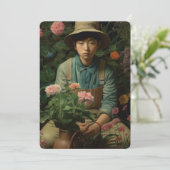 Der müde Gärtner (Stehend Vorderseite)