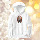 Der müde Weihnachtsmann-2-Junge Hoodie