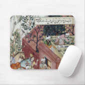 Der Mughal Kaiser Babur Mousepad (Mit Mouse)