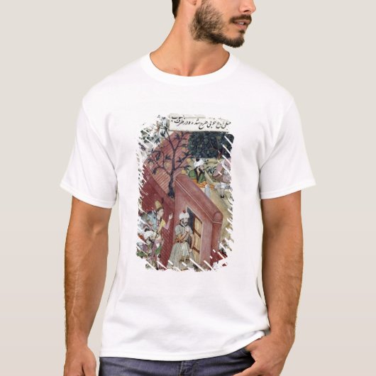 Der Mughal Kaiser Babur T-Shirt (Vorderseite)