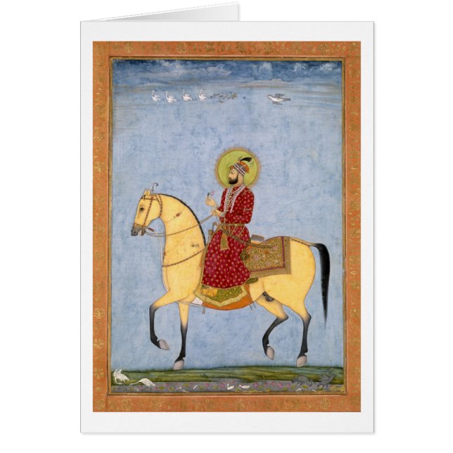 Der Mughal Kaiser Farrukhsiyar (1683-1719) (r.1713 (Vorne)