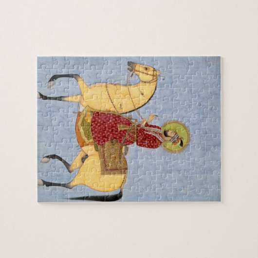 Der Mughal Kaiser Farrukhsiyar (1683-1719) (r.1713 Puzzle (Horizontal)