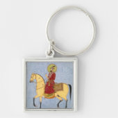 Der Mughal Kaiser Farrukhsiyar (1683-1719) (r.1713 Schlüsselanhänger (Vorne)