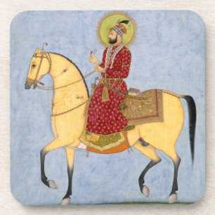 Der Mughal Kaiser Farrukhsiyar (1683-1719) (r.1713 Untersetzer