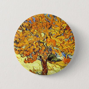 Der Mulberry-Baum, Vincent Van Gogh Button