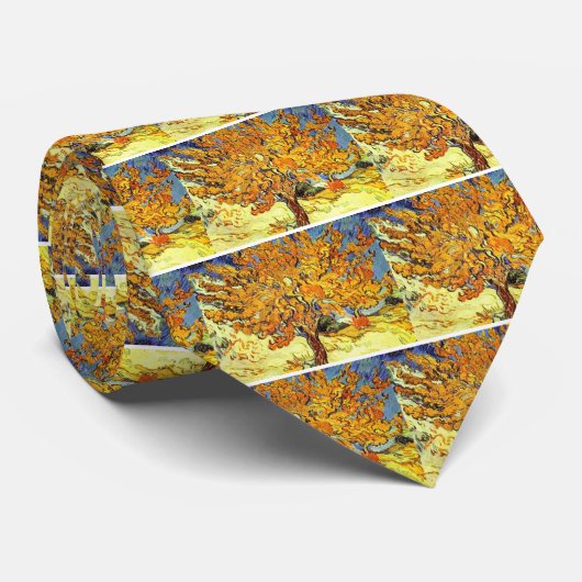 Der Mulberry-Baum, Vincent Van Gogh Krawatte (Gerollt)