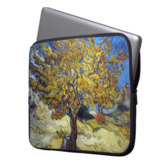 Der Mulberry-Baum. Vincent Van Gogh. Laptopschutzhülle (Vorderseite Links)