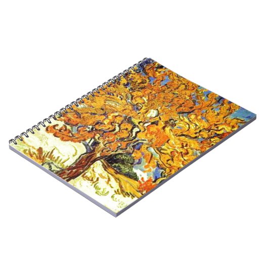 Der Mulberry-Baum, Vincent Van Gogh Notizblock (Linke Seite)