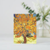 Der Mulberry-Baum, Vincent Van Gogh Postkarte (Stehend Vorderseite)
