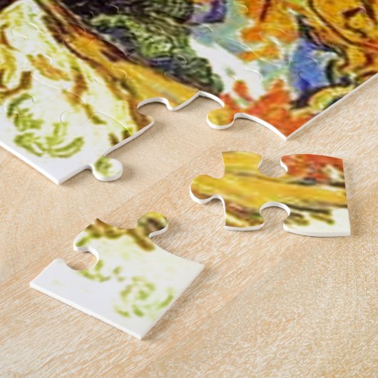 Der Mulberry-Baum, Vincent Van Gogh Puzzle (Seite)