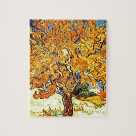 Der Mulberry-Baum, Vincent Van Gogh Puzzle (Vertikal)