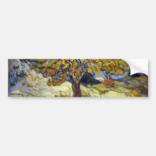 Der Mulberry Tree, Vincent van Gogh. Vintag Autoaufkleber (Vorne)