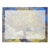 Der Mulberry Tree, Vincent van Gogh. Vintag Notizblock (Vorderseite)