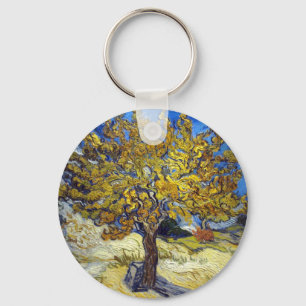 Der Mulberry Tree, Vincent van Gogh. Vintag Schlüsselanhänger