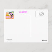 Der Müllsammler Postkarte (Rückseite)