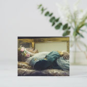 Der mumifizierte Körper von Saint Zita Sitha Citha Postkarte (Stehend Vorderseite)