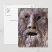 Der Mund der Wahrheit - Rom, Italien Postkarte (Vorne/Hinten)