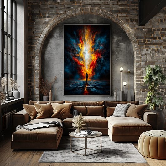 Der Mund des Urteils – Monumentaler Expressionismu Poster