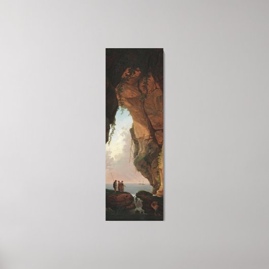 Der Mund einer Höhle (1784) Hubert Robert Leinwanddruck (Vorderseite)