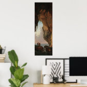 Der Mund einer Höhle (1784) Hubert Robert Poster (Heimbüro)