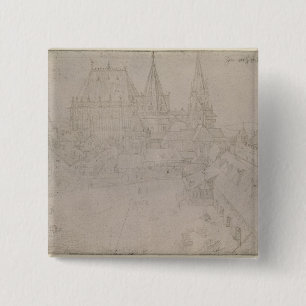 Der Münster in Aachen, 1520 Button